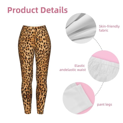 Leggings de leopardo para mujer ideal para tus entrenamientos en el gimnasio y rutas de senderismo 6