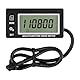 Taikemeti Digital Wireless Vibration Activated Hour Meter, Wartungserinnerungen, wasserdichtes Design für Benzin angetriebene Rasenmäher Generator Motorrad Außenbordmotor Kettensäge etc.