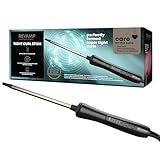 REVAMP Ultra Slim Curling Wand - Hair Curling Iron for Tight Curls, Ceramic Chopstick Curl Wand Infused with Progloss Oils, Temperature Control Curler, Thin Curling Tongs for Short & Long Hair