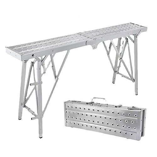 Échafaudage pliable multifonction et escabeau réglable pour établi ingénierie