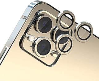 Traboto Camera Lens Protector for iphone 12 pro 6.1 inch,Premium HD Tempered Glass Aluminum Alloy Lens Screen Stiker Cover FilmCamera Lens Cover Full Scratch Protection
