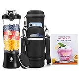 mini personal blender with travel bottle and juice recipes review