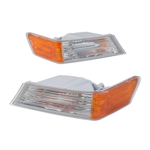 GZZTORES Front Turn Signal Side Light Cover for Patriot 2007 2008 2009 2010 2011 2013 2014 2015 2016 2017 Passenger&Driver Marker Corner Lights Assembly Accessories