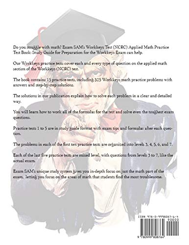 Workkeys Test (NCRC) Applied Math Practice Test Book: Study Guide for Preparation for the Workkeys Exam - Image 2