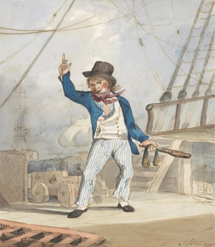Decora paredes vacías con el lienzo caricatura di un marinaio John Sell Cotman 60x90cm
