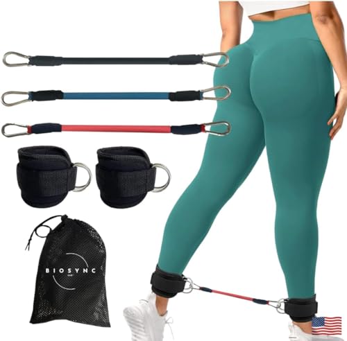 Booty Band | Ankle Resistence Bands with Cuffs | Hip