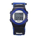 WobL Watch - 8-Alarm Vibrating Reminder Watch BLUE