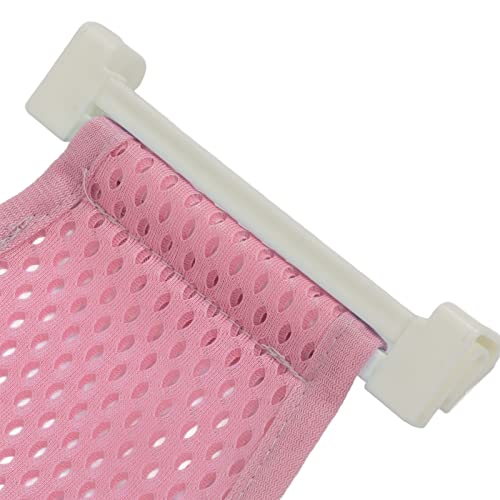 Tapete para Banheira Infantil, Rede de Banho para bebê Com Design Seguro para Chuveiro (Rosa)
