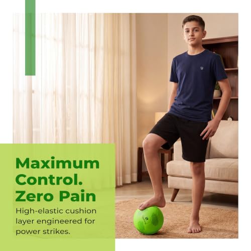 Image of Lifelong Football Lightweight PVC Ball for Kids & Adults, Ideal for Beach, Pool, Indoor & Outdoor Play, Soft Training Football for All Age - Size 5 (Age 13+ Years)