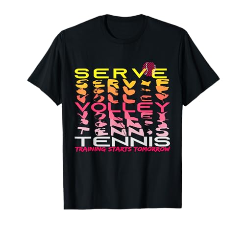 Servir tenis de voleibol para jugadores de tenis Camiseta