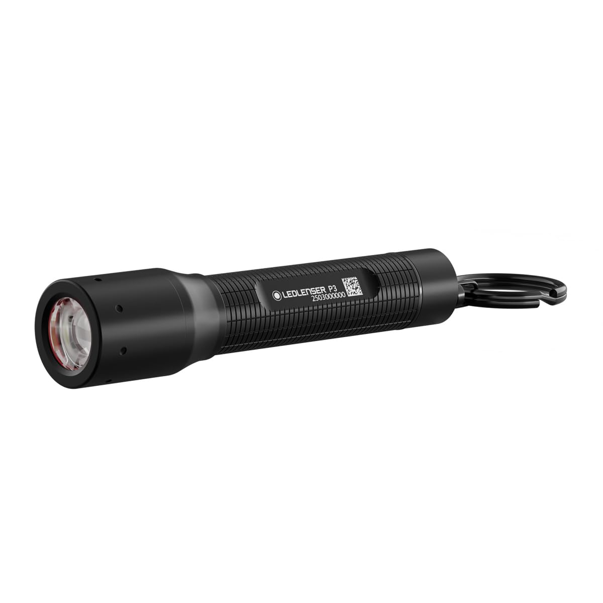 Ledlenser P3 Mini LED Taschenlampe, 130 Lumen, 110m Zoom, IP54, 6.5 Stunden Laufzeit, leicht 43g, AAA batteriebetriebene Schlüsselanhänger-Leuchte, Kindercamping, Wandern, Hundespaziergang