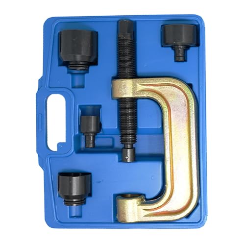 Dapetz® Extracteur de presse à rotule inférieure et kit d'outils de retrait de joint en U pour Mercedes-Benz W220, W211, W215, W219 G avec vis de force fournies dans une mallette de transport.