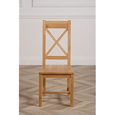 Oak Furniture King Berkeley Cross Back Dining Chairs Cover