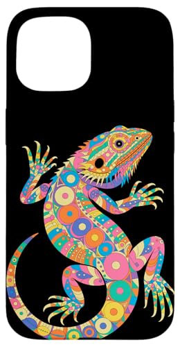 Beardies Pogona Reptile Herpetology Dragón Barbudo Carcasa para iPhone 15