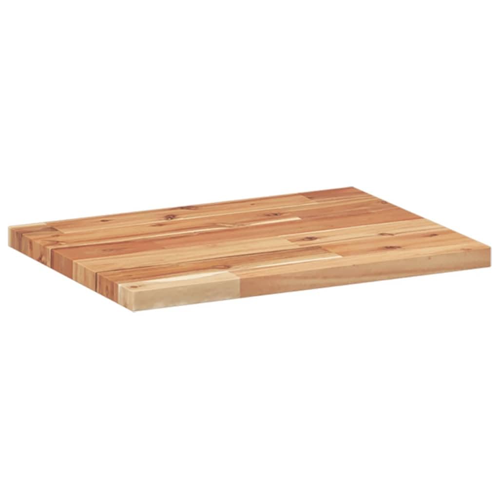 Estantería flotante de madera maciza de acacia, 40 x 30 x 2 cm, tratada al aceite, ahorra espacio, estantería de pared para salón, dormitorio, cocina, baño, soporte invisible, estante versátil