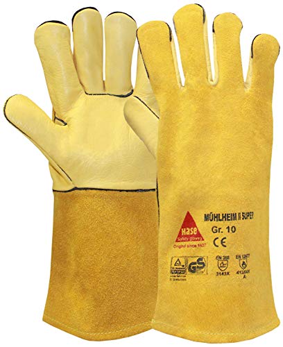 Preisvergleich Produktbild Hase 301111 Mühlheim II Super Schweißer-Handschuhe