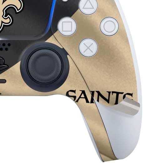 Skinit Decal Gaming Skin Compatible with PS5 Bundle - Officially Licensed NFL New Orleans Saints Design
