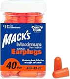 Mack’s Maximum Protection Soft Foam Earplugs...