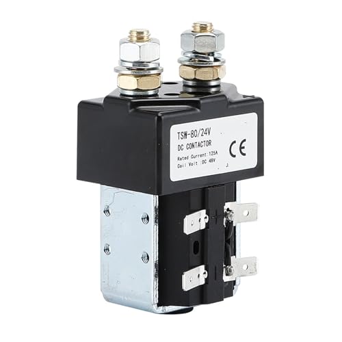 Contactor CC TSW-80 125A 60V con aleacion de alta conductividad para control electronico