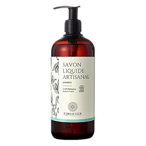Écrin de Fleur – Jabón líquido artesanal para manos y cuerpo, Almendra 1×500 ml