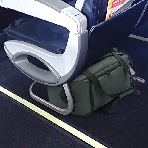 ECOHUB Cabin Bag 40x20x25 for Ryanair Under Seat Flight Bag Recycled PET Eco Friendly Travel Holdall Hand Luggage Bag Carry On Duffel Bag for Women Men(Grey)