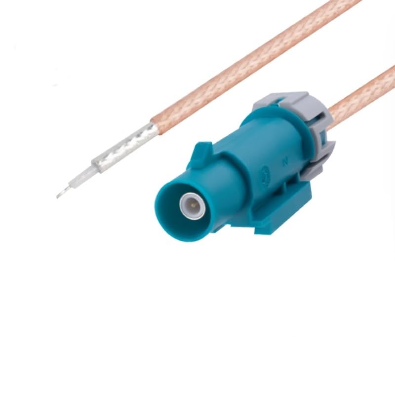 1 Piece FakraJ-Waterproof RG316 Cable Single Connector Other end soldered 15 cm