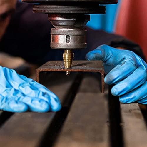 Staright Conjunto de brocas escalonadas em titânio HSS 5PCS com punção central automática. Brocas de