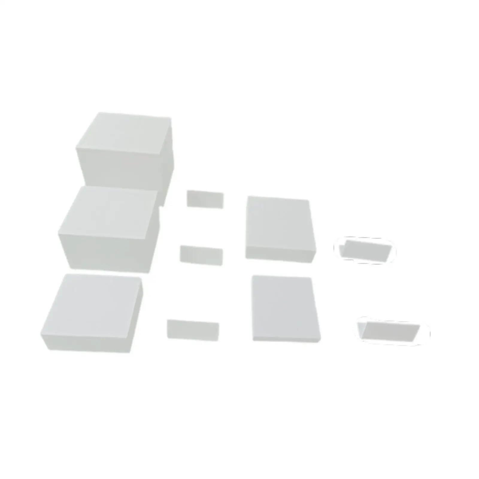5 elevadores de Buffet con letreros, expositores cúbicos Multiusos, for Gemas, Bodas, Catering, Manualidades, Fiestas para Buffet