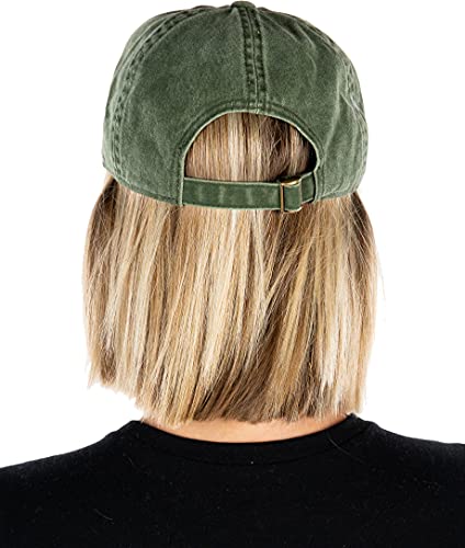 Dad Hat Unconstructed Low Profile Baseball Cap - Wild, Sage #TOP4