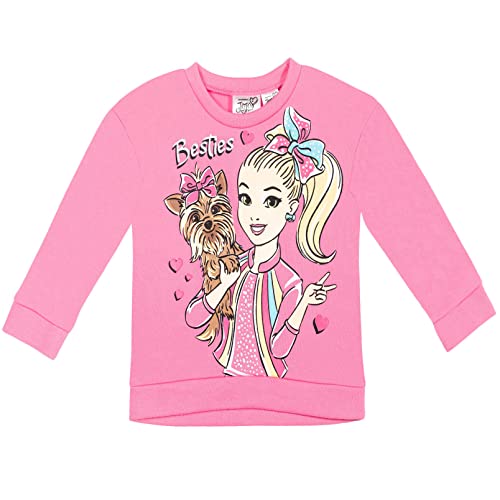 Jojo Siwa Big Girls Pullover Fleece Sweatshirt & Leggings Pink/Black 14-16 #TOP1