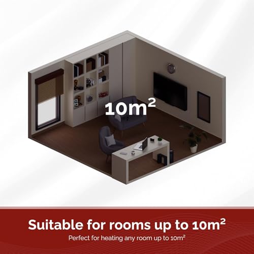 Rediffusion Oil Filled Radiator, 650W, 5 Fin, Adjustable Thermostat, Compact & Portable, Overheat Protection, Rapid Heat Convection Technology, White - REDB125A - Image 7