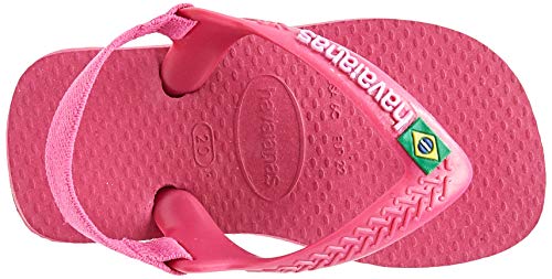 Chinelo Brasil Logo, Havaianas, Bebê Unissex, Tulipa, 20