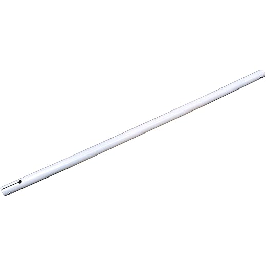 SVDK Ceiling Fan Down Rod 3 Feet 36 Inch Powder Coated Hea