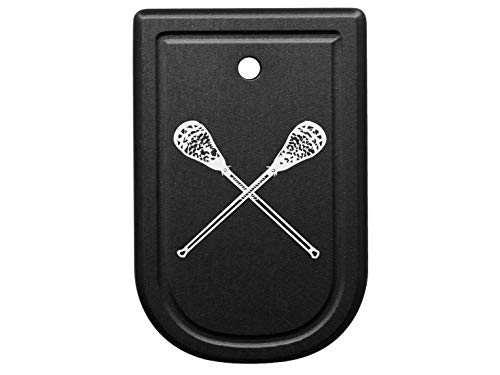 Magazine Base Plate for Springfield XD 9mm .40 Black NDZ - Lacrosse Sticks Crossed