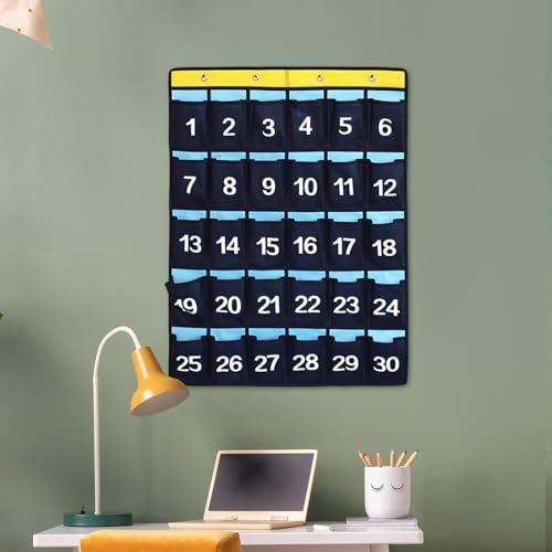 Panneau de rangement mural pour stocker les calculatrices de la classe - 5