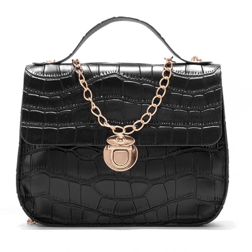 Fashionable Ladies Retro Printed Handbag Simple Travel Small Sober Shoulder Bag Versatile Niche Mobile Phone Bag