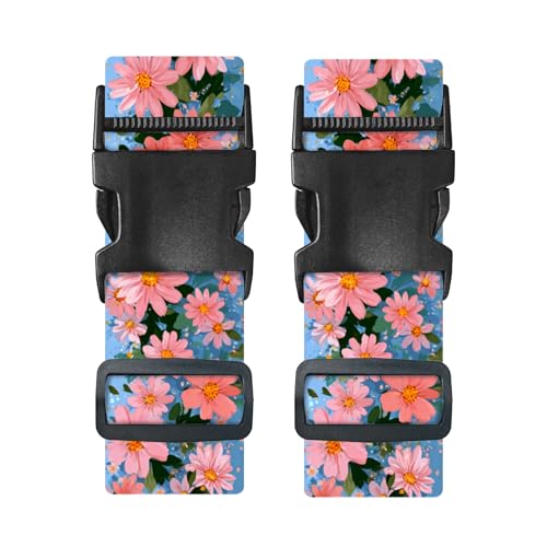 Image of Nuxovilar Luggage Straps Set for Suitcase 1.96x90.5in Polyester