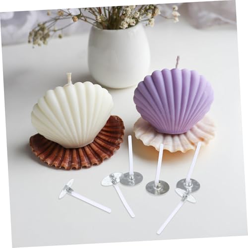 Suministros para hacer velas 500 pzas mechitas 2.6 cm miniatura 7