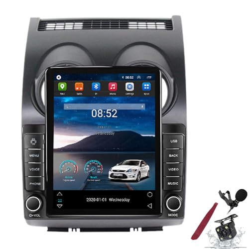 Autoradio Android 15 avec navigation GPS pour voyager en Nissan Qashqai