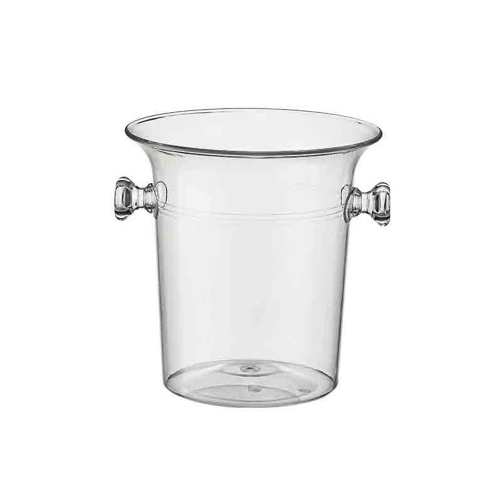 Secchiello per Il Ghiaccio Secchiello for Il Ghiaccio in Acrilico for Champagne Commerciale Bar Domestico Piccolo Secchiello for Pellet di Riempito(Grande)