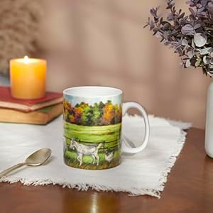 Primitives by kathy fall parade mug 118239  urban country home decor