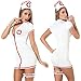 FZYLQY Sexy Lingerie for Women Nurse Costume Halloween Cosplay Women Lingerie Set Naughty Nurse Lingerie Doctor Cosplay