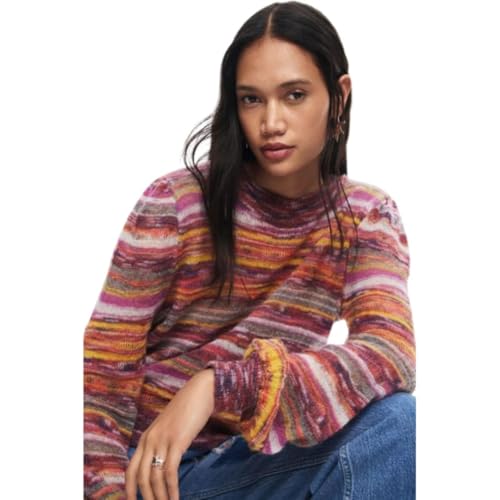 Image of Desigual Women's Woman Flat Knit Thin Gauge Pullover