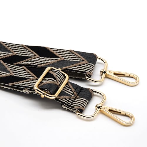 Image of S&loyoe Purse Straps Replacement Crossbody Bag Strap Adjustable Wide Guitar Straps for Handbags 1.5inch