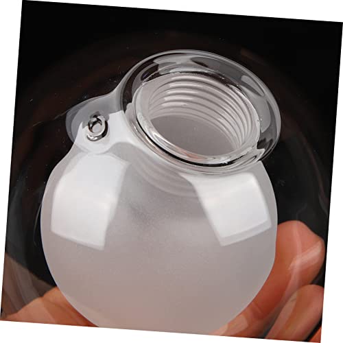 Image of Zerodeko 3pcs Glass Globe Lampshade Replacement for Ceiling Light Fixtures Frosted Glass Shade Cover for Home Decor Easy to Install Compatible Stylish and Design