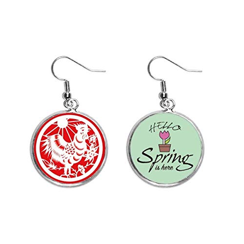 Pendentif coq du zodiaque chinois, le cadeau idéal pour le printemps