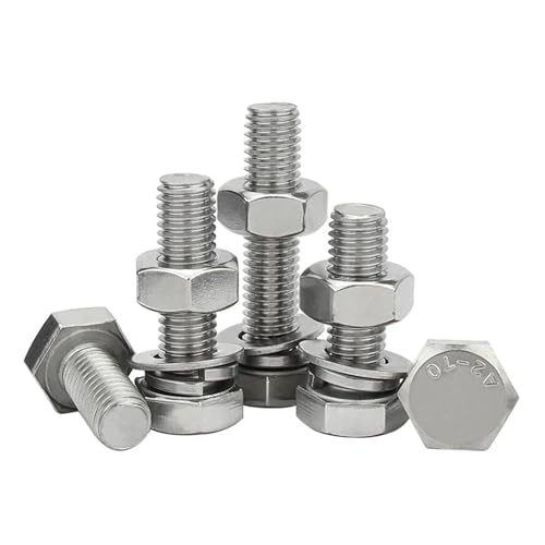 Tornillos de Cabeza de Martillo M10 de 150mm con tuerca y arandela de junta combinada 7