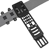 CZMYCBG Metal Modular Adapter, Compatible QLS Platform Drop Leg Band Hunting Airsoft Quick Pull Draw(Black)