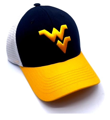 West Virginia Classic Two Tone Hat Ajustable Azul miniatura 1