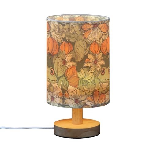 Lámpara de mesa de noche multicolor con diseño retro miniatura 2